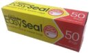 ESSENTIAL EXTRA VALUE EASY SEAL REUSABLE FOOD & FREEZER BAGS , 178MM x 203MM APPROX , 50 BAGS