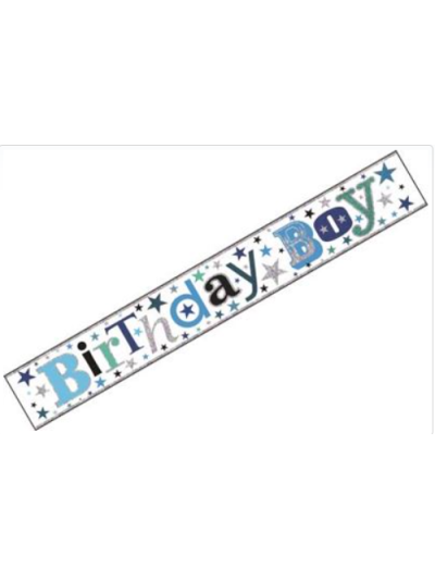 SIMON ELVIN BIRTHDAY BOY BANNER