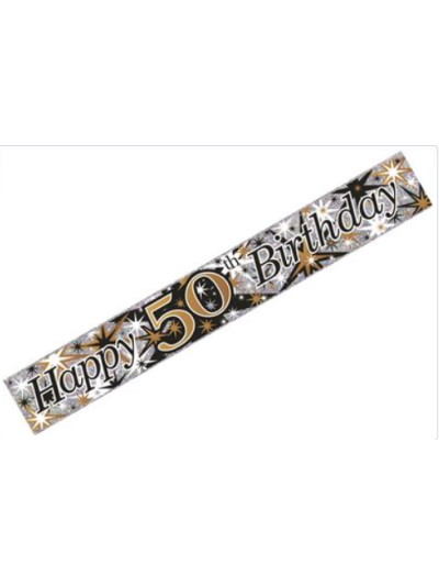 S/ELVIN AGE 50 BANNER