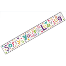 SIMON ELVIN "SORRY YOU'RE LEAVING" 2.5M BANNER