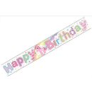 S/ELVIN HPY BDAY UNICORN BANNER