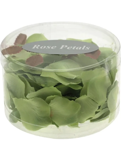 LIME ROSE PETALS 150PC IN TUB