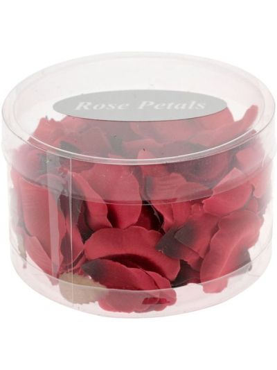 RED ROSE PETALS 150PC IN TUB