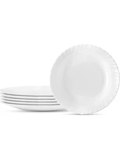 SPLENDORE 9IN H/D WHITE PLATES PK50