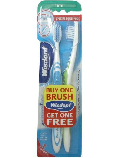 WISDOM REGULAR PLUS FIRM "TWIN PACK"