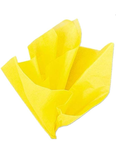 COUNTY TISSUE PAPER YELLOW 10S