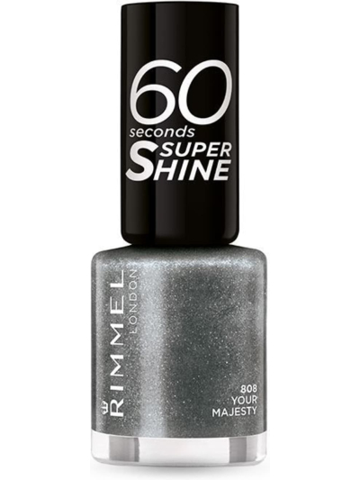 RIMMEL LONDON 60 SECONDS SUPER SHINE NAILPOLISH-808 YOUR MAJESTY