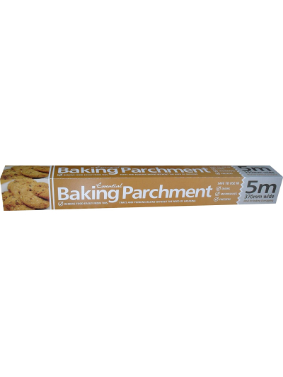 ESSENTIAL BAKING PARCHMENT IDEAL FOR BAKING AND WRAPPING, 5M
