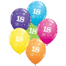 QUALATEX 11" 18-A ROUND TROPICAL ASSORTED BALLOONS