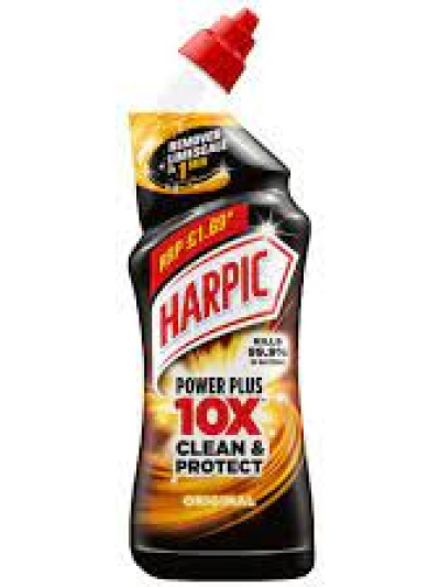 HARPIC POWER PLUS CLEAN & PROTECT 750ML, ORIGINAL