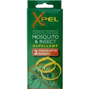 XPEL MOSQUITO REPELLENT BANDS TWIN PK