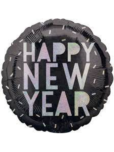 ANAGRAM 18" DISCO BALL HAPPY NEW YEAR FOIL BALLOON