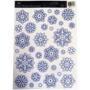 GLITTER SNOWFLAKE WINDOW STICKER