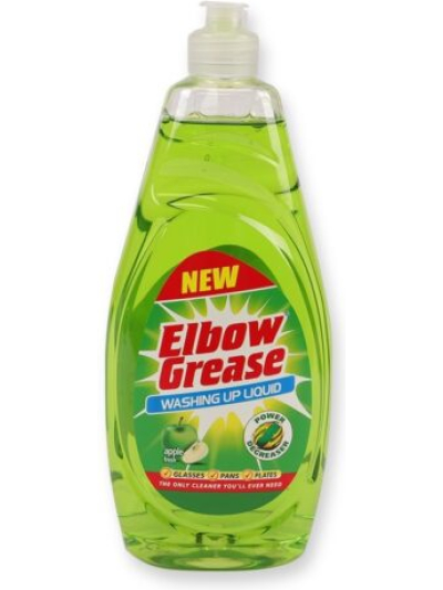 ELBOW GREASE WASHING UP LIQUID APPLE 600ML