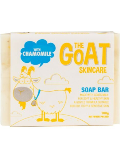 THE GOAT SKINCARE SOAP BAR WITH CHAMOMILE,100G