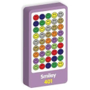 PURPLE PEACH STICKERS SMILEY