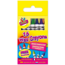 ATR BOX 16 WAX CRAYONS IN HANGING BOX