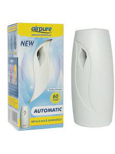 AIRPURE AUTOMATIC AIR FRESHNER MACHINE, REFILLS SOLD SEPARATELY