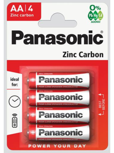 PANASONIC BATTERIES AA PK4
