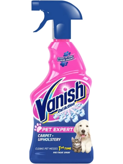 VANISH OXI ACTION PET EXPERT CARPETS + UPHOLSTERY SPRAY, 500ML