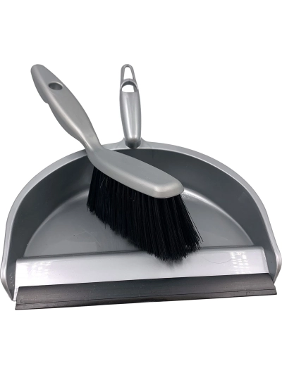8" DUST PAN AND BRUSH