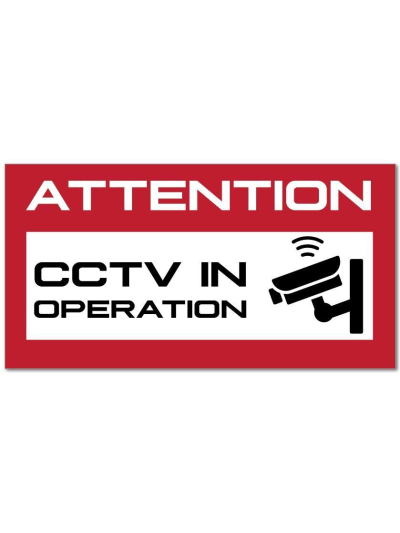 TIN PLATE CCTV IN OPERATION