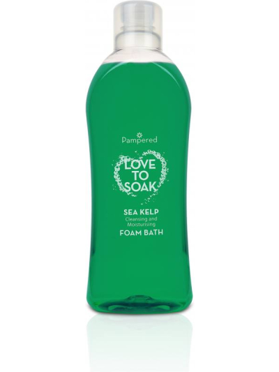 PAMPERED LOVE TO SOAK SEA KELP FOAM BATH,1 LT