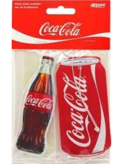AIRPURE CAR FRESHENER TWIN COCA-COLA ORIGINAL