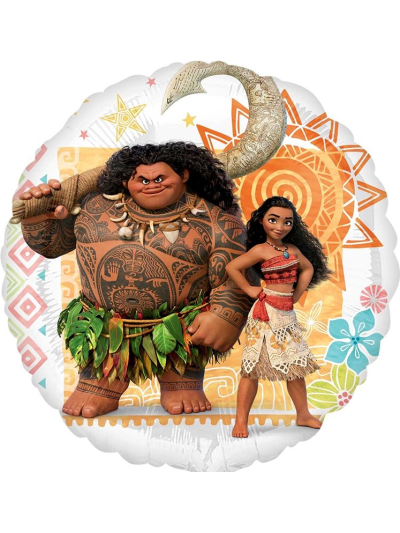 ANAGRAM 17" DISNEY MOANA HELIUM FOIL 2 SIDED BALLOON