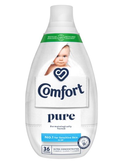 COMFORT 540ML PURE ULTRA CONCENTRATED FABRIC CONDITIONER 36 WASHES