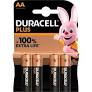 DURACELL POWER PLUS AA MN1500 PK4