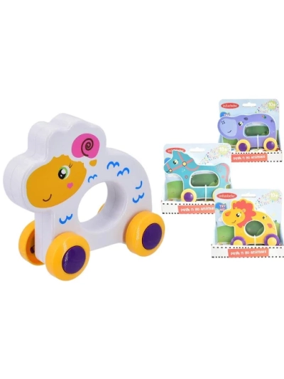 INFUNBEBE PUSH N GO ANIMALS: SOLD SINGLE