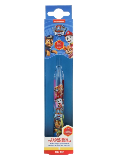 PAW PATROL FLASHING SOFT TOOTHBRUSH 3+