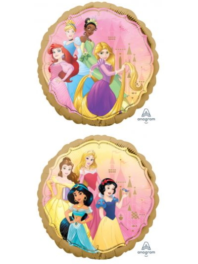 ANAGRAM DISNEY PRINCESS REVERSE 17" FOIL BALLOON