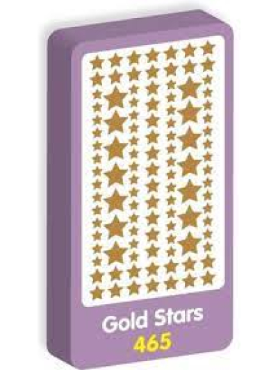 PURPLE PEACH STICKERS GOLD STARS