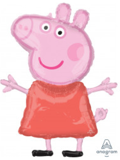 ANAGRAM 25" PEPPA PIG SUPERSHAPE FOIL BALLOON
