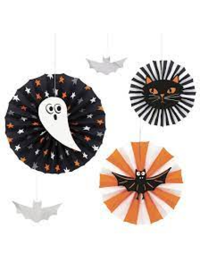 UNIQUE BATS/BOOS HALLOWEEN HANGING DECO