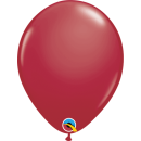 QUALATEX MAROON 11"(PACK OF 25 ROUND BALLOONS).