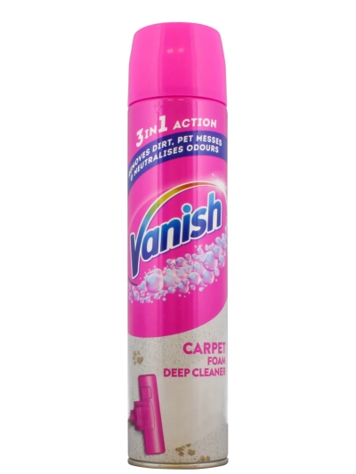 VANISH GOLD 600ML CARPET CARE POWER FOAM