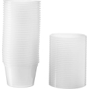 MICRO 8OZ ROUND POTS + LIDS PK6