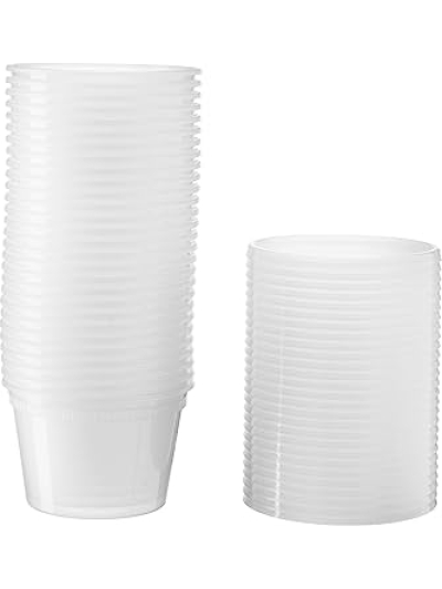 MICRO 8OZ ROUND POTS + LIDS PK6