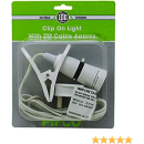 ELECTRICAL EXPERIENCE PIFCO CLIP ON LIGHT WITH 1M CABLE APPROX