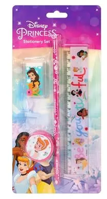 DISNEY PRINCESS STATIONERY SET 4PC