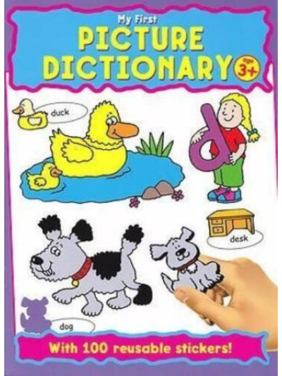 MY FIRST PICTURE DICTIONARY STICKERS BOOK
