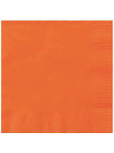 UNIQUE PUMPKIN ORANGE NAPKINS PK20