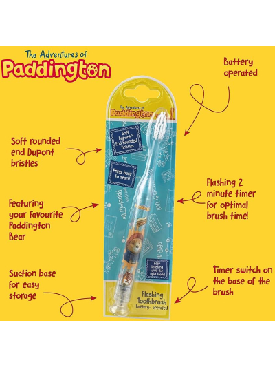 AN ADVENTURE OF PADDINGTON FLASHING TOOTHBRUSH