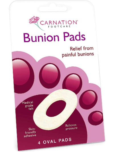 CARNATION BUNION OVAL PADS PK4