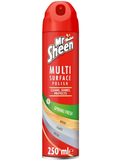 MR SHEEN MULTI SURFACE POLISH SPRING FRESH 250ML