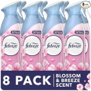 FEBREZE AIR MIST BLOSSOM BREEZE, PACK OF 8, 185ML