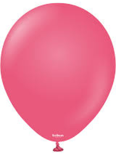 KALISAN 5IN FUCHSIA BALLOONS PK100